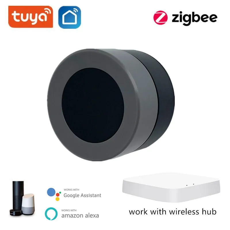 Беспроводной переключатель Tuya Zigbee, устройство для автоматизации со смарт-кнопками, работает с приложением
Беспроводной переключатель Tuya Zigbee, устройство для автоматизации со смарт-кнопками, работает с приложением