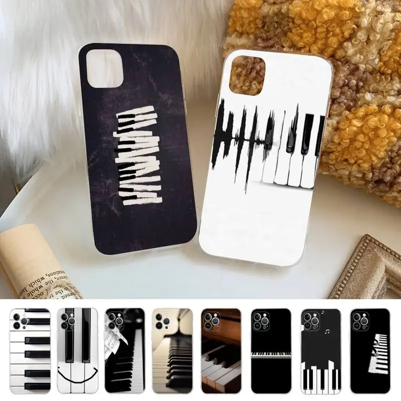 Piano keys notes Phone Case Silicone Soft for iphone 14 13 12 11 Pro Mini XS MAX 8 7 6 Plus X XS XR Cover
Piano keys notes Phone Case Silicone Soft for iphone 14 13 12 11 Pro Mini XS MAX 8 7 6 Plus X XS XR Cover