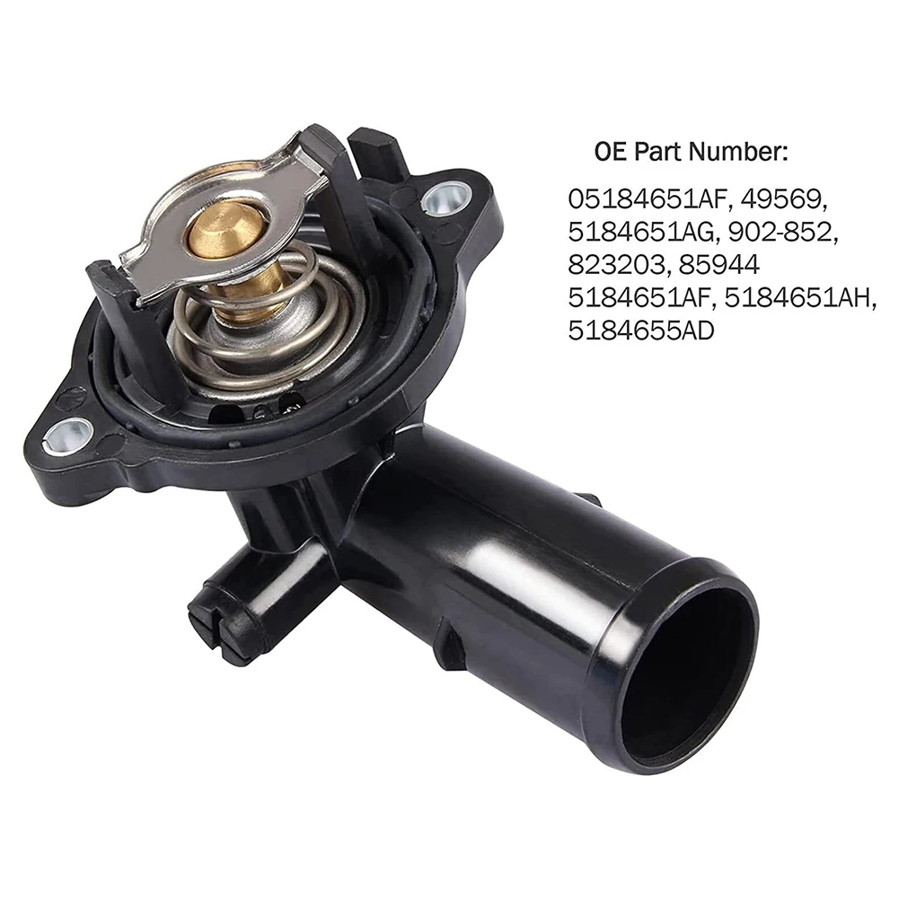 49569 Thermostat Housing Thermostat Housing 5184651AF 05184651AF 823203 85944 Black Compatible High Quality New
49569 Thermostat Housing Thermostat Housing 5184651AF 05184651AF 823203 85944 Black Compatible High Quality New