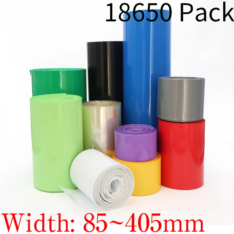 18650 Lipo Battery PVC Heat Shrink Tube Pack 85mm ~ 400mm Width Insulated Film Wrap lithium Case Cable Sleeve Blue 
18650 Lipo Battery PVC Heat Shrink Tube Pack 85mm ~ 400mm Width Insulated Film Wrap lithium Case Cable Sleeve Blue