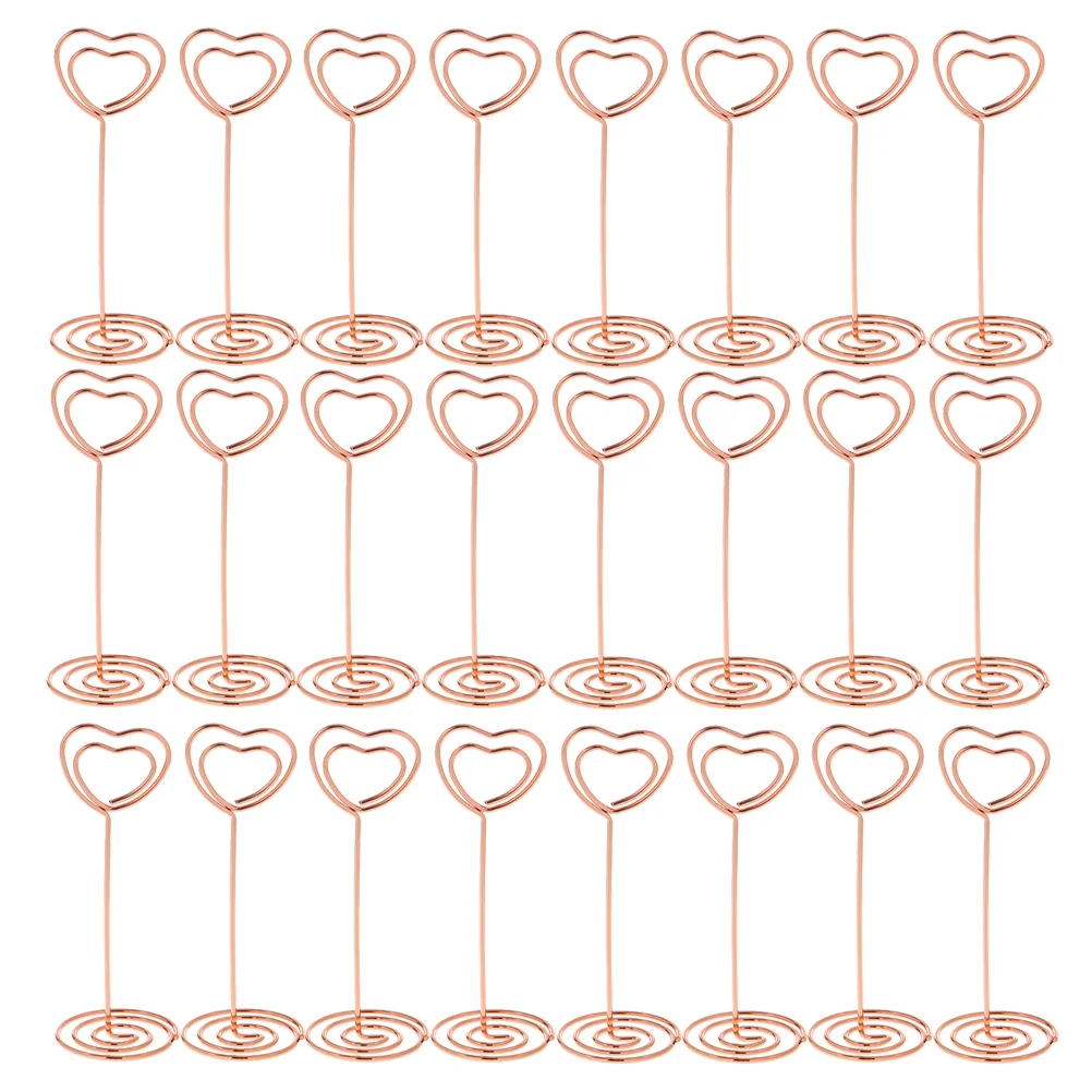 24PCS 8.5CM Place Clip Heart Shaped Memo Photo Holder Useful Table Stand for Wedding Favors Party Banquet Office ( Rose )
24PCS 8.5CM Place Clip Heart Shaped Memo Photo Holder Useful Table Stand for Wedding Favors Party Banquet Office ( Rose )