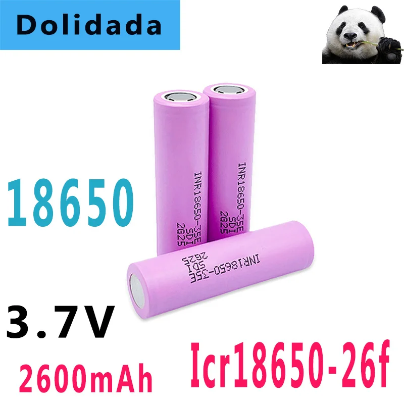 1 или 20 шт. Оригинальная Аккумуляторная Батарея Dolidada 18650, 3,7 в, 2600 мАч, Icr18650-26f батареи для промышленного использования + diy никель-литиевый 
1 или 20 шт. Оригинальная Аккумуляторная Батарея Dolidada 18650, 3,7 в, 2600 мАч, Icr18650-26f батареи для промышленного использования + diy никель-литиевый