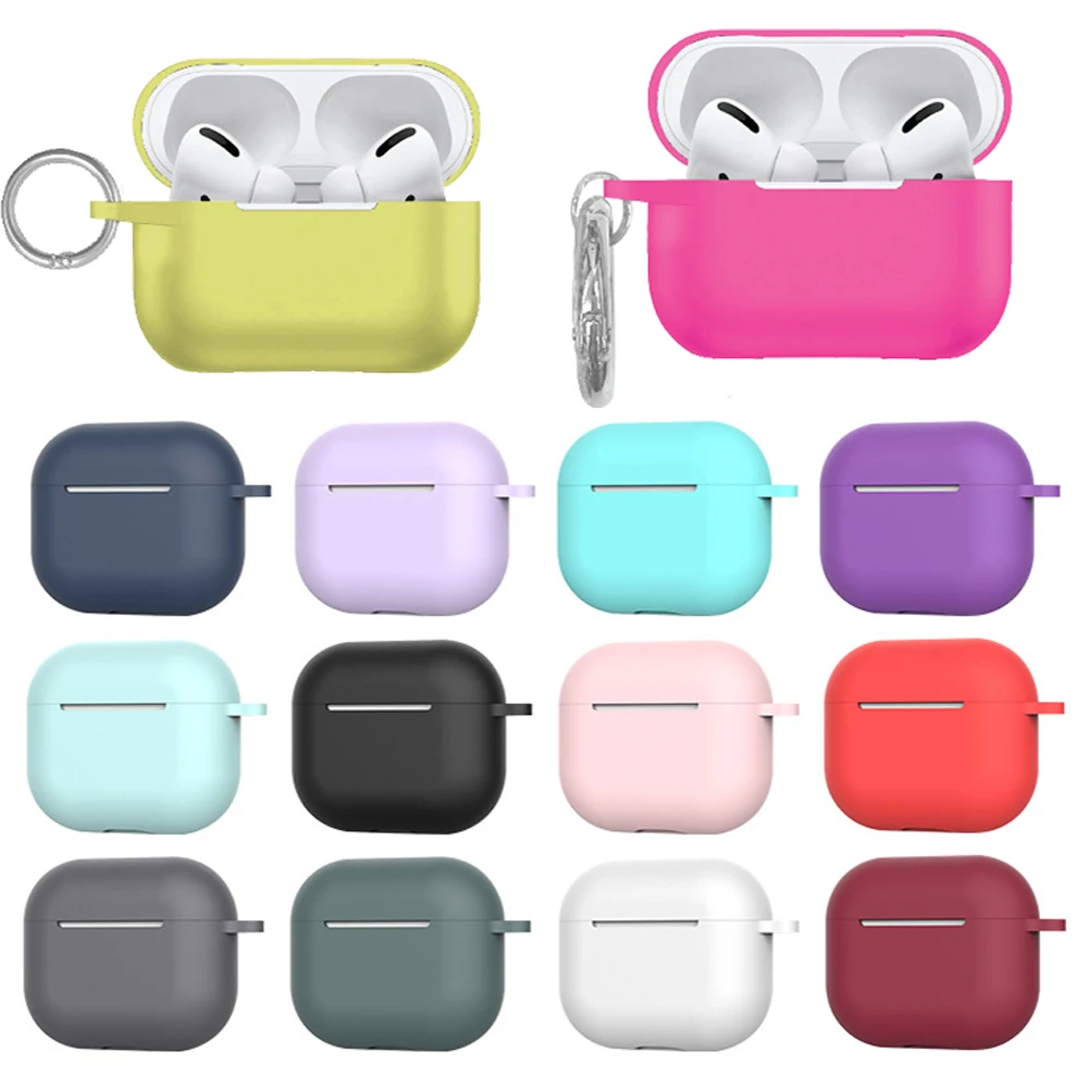Новый мягкий силиконовый чехол для Apple Airpods Pro, противоударный чехол для Apple Air Pods Pro, чехол для наушников с брелоком, защитный чехол
Новый мягкий силиконовый чехол для Apple Airpods Pro, противоударный чехол для Apple Air Pods Pro, чехол для наушников с брелоком, защитный чехол