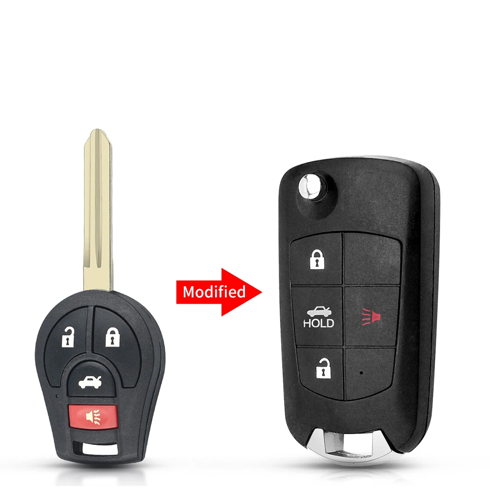 Модифицированный Автомобильный Ключ Дистанционного Управления Dandkey Для Nissan Sentra Versa Altima Cube S SL Rogue March Qa...
Модифицированный Автомобильный Ключ Дистанционного Управления Dandkey Для Nissan Sentra Versa Altima Cube S SL Rogue March Qa...