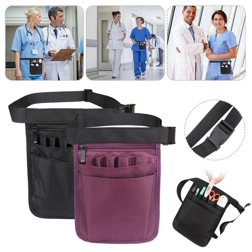 Nurse Fanny Pack Durable Adjustable Nurse Waist Bag Organizer Belt Medical Utility Storage Pouch for Bandage Scissors IV Tapes
Nurse Fanny Pack Durable Adjustable Nurse Waist Bag Organizer Belt Medical Utility Storage Pouch for Bandage Scissors IV Tapes