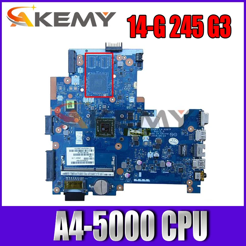 Материнская плата для ноутбука HP Pavilion 14-G 245 G3 материнская плата для ноутбука DDR3 765121-501 A4-5000 ZSO41 100% рабочий
Материнская плата для ноутбука HP Pavilion 14-G 245 G3 материнская плата для ноутбука DDR3 765121-501 A4-5000 ZSO41 100% рабочий