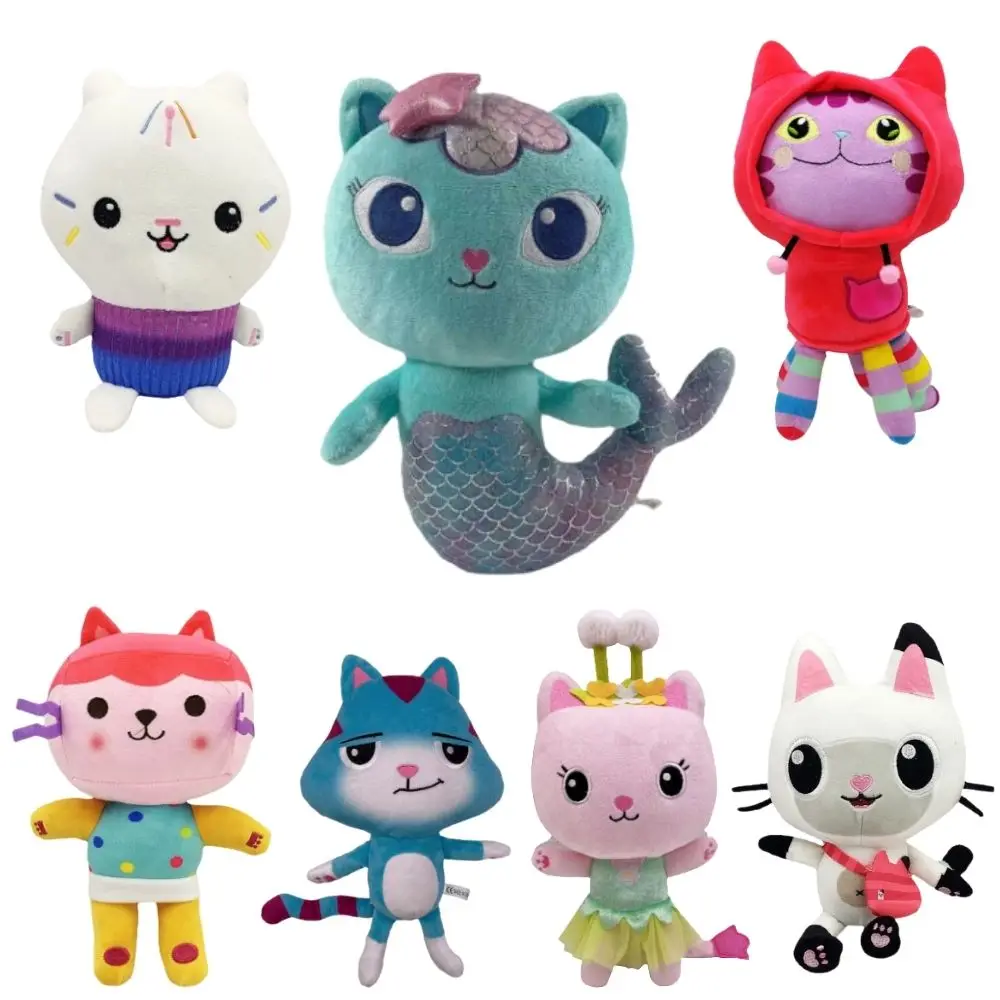 Gabby Dollhouse Plush Toys Kawaii Mercat Cute Stuffed Animals Mermaid Cat Doll House Plushie Dolls Kids Birthday Christmas Gifts
Gabby Dollhouse Plush Toys Kawaii Mercat Cute Stuffed Animals Mermaid Cat Doll House Plushie Dolls Kids Birthday Christmas Gifts