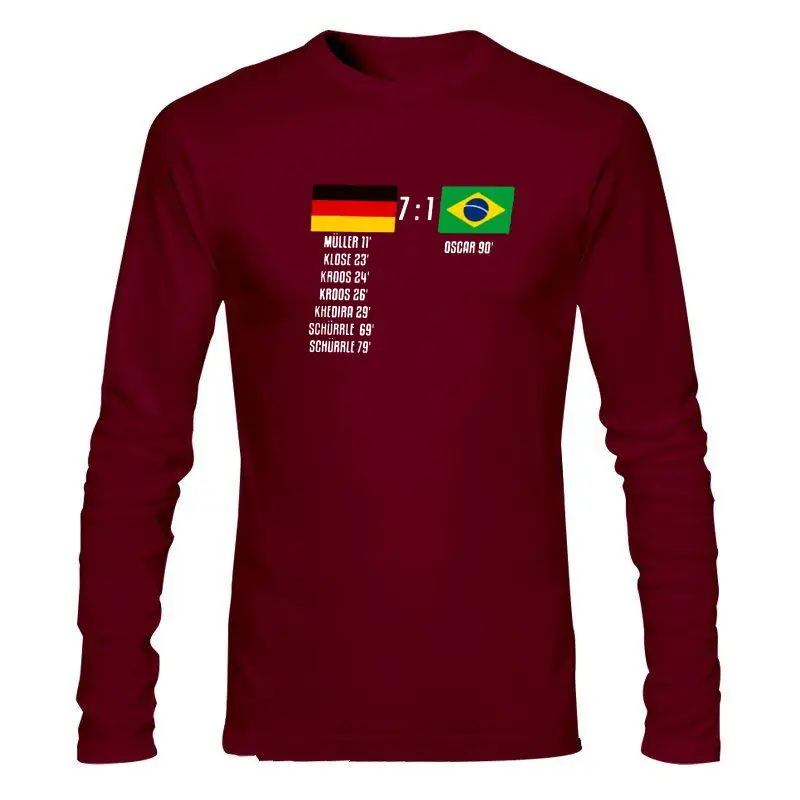 Man Clothing New 100% Cotton Custom Printed Men Germany 71 Brazil Women T-Shirt
Man Clothing New 100% Cotton Custom Printed Men Germany 71 Brazil Women T-Shirt