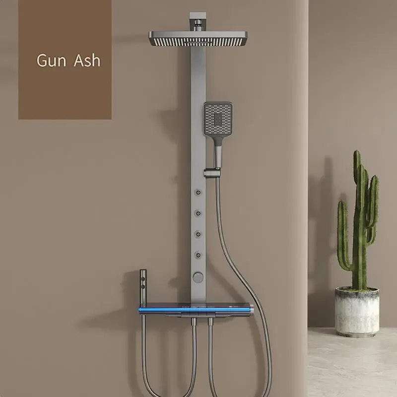 Душевая система с цифровым дисплеем для ванной комнаты 
Душевая система с цифровым дисплеем для ванной комнаты