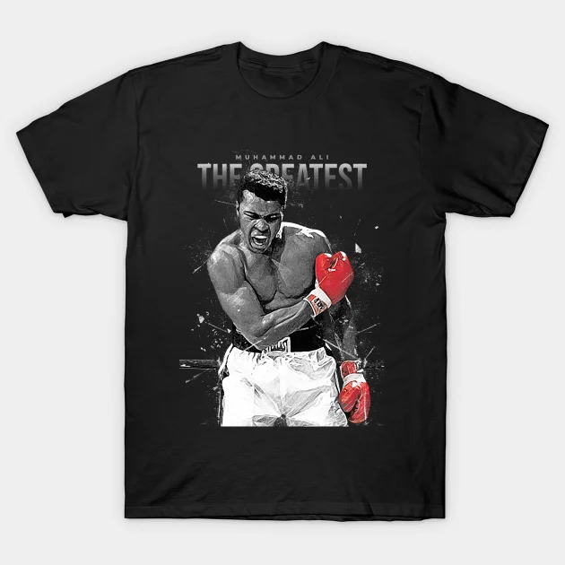 2021 Men/women's Summer Black Street Fashion Hip Hop Muhammad Ali T-shirt Cotton Tees Short Sleeve Tops
2021 Men/women's Summer Black Street Fashion Hip Hop Muhammad Ali T-shirt Cotton Tees Short Sleeve Tops