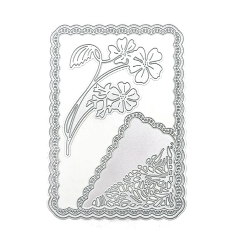 Flower Frame Metal Die Cuts Cutting Template Scrapbook Album Paper Card Emboss
Flower Frame Metal Die Cuts Cutting Template Scrapbook Album Paper Card Emboss