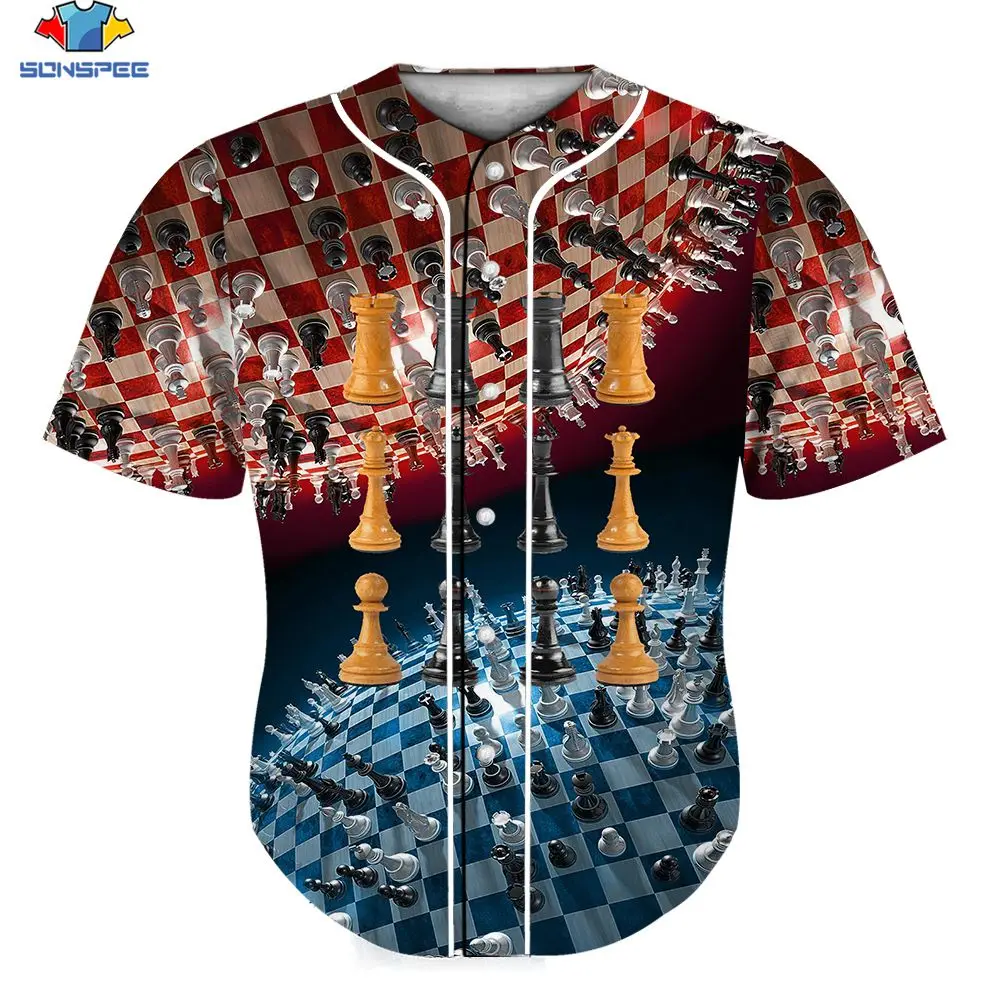 SONSPEE 3D Print Men's Summer Short Sleeve Button Baseball T Shirt Hip Hop Street Style Custom Printed Fitness Casual Shirt Top
SONSPEE 3D Print Men's Summer Short Sleeve Button Baseball T Shirt Hip Hop Street Style Custom Printed Fitness Casual Shirt Top