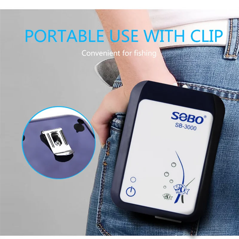 SOBO аквариумный воздушный насос для хранения аккумуляторов AC/DC, двухсторонний портативный воздушный насос для наружной рыбалки с USB/разъемом для зарядки и двумя выходами
SOBO аквариумный воздушный насос для хранения аккумуляторов AC/DC, двухсторонний портативный воздушный насос для наружной рыбалки с USB/разъемом для зарядки и двумя выходами