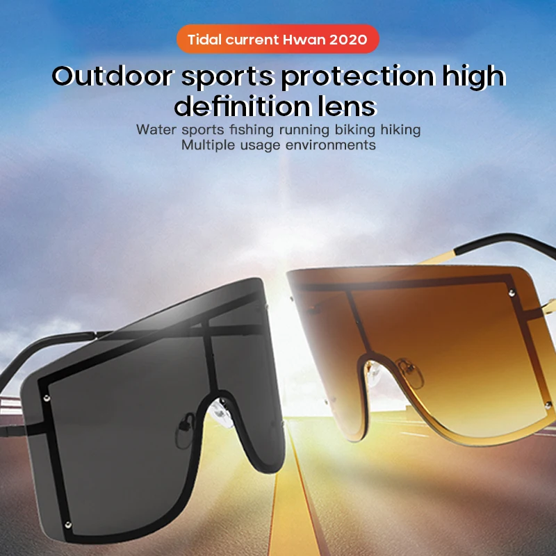 New Sunglasses Simple Design No FrameFashion Sunglasses Dark Glasses Sunscreen Dust - Proof UV400 Hiking Eyewear
New Sunglasses Simple Design No FrameFashion Sunglasses Dark Glasses Sunscreen Dust - Proof UV400 Hiking Eyewear