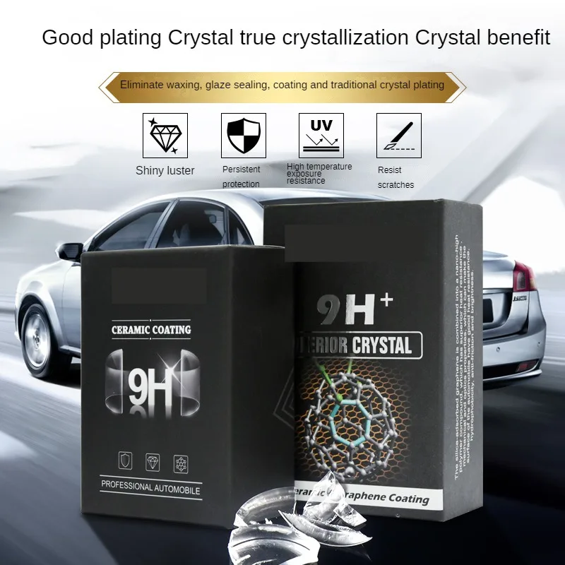 

Automotive Nano Ceramic Crystal Plating Coating 9h Crystal Plating High Hardness Anti-Scratch