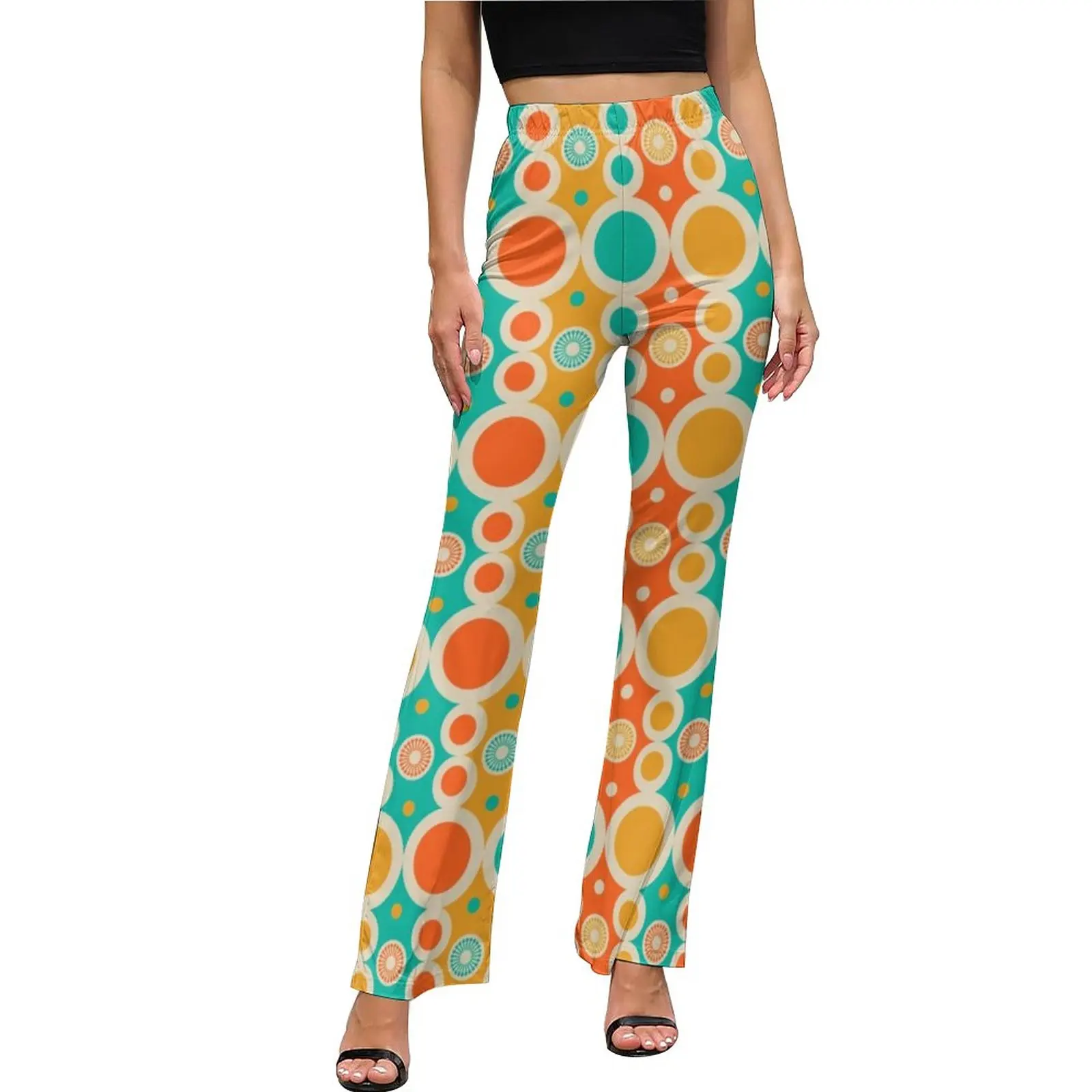 Mid-Century Casual Pants Womens Spot Retro Vintage 60s 70s Slim Fit Korean Fashion Flared Pants Summer Home Print Trousers
Mid-Century Casual Pants Womens Spot Retro Vintage 60s 70s Slim Fit Korean Fashion Flared Pants Summer Home Print Trousers