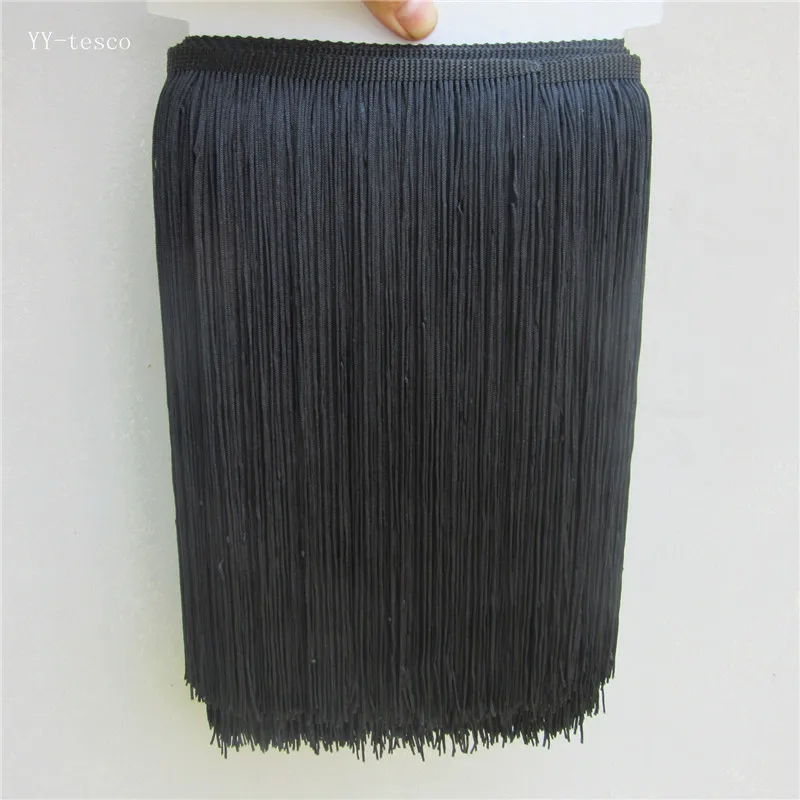 5 yard 30CM Long black Polyester Fringe Trim African Tassel Ribbon Lace Accessory Sew Latin Dress Curtain DIY Accessories
5 yard 30CM Long black Polyester Fringe Trim African Tassel Ribbon Lace Accessory Sew Latin Dress Curtain DIY Accessories