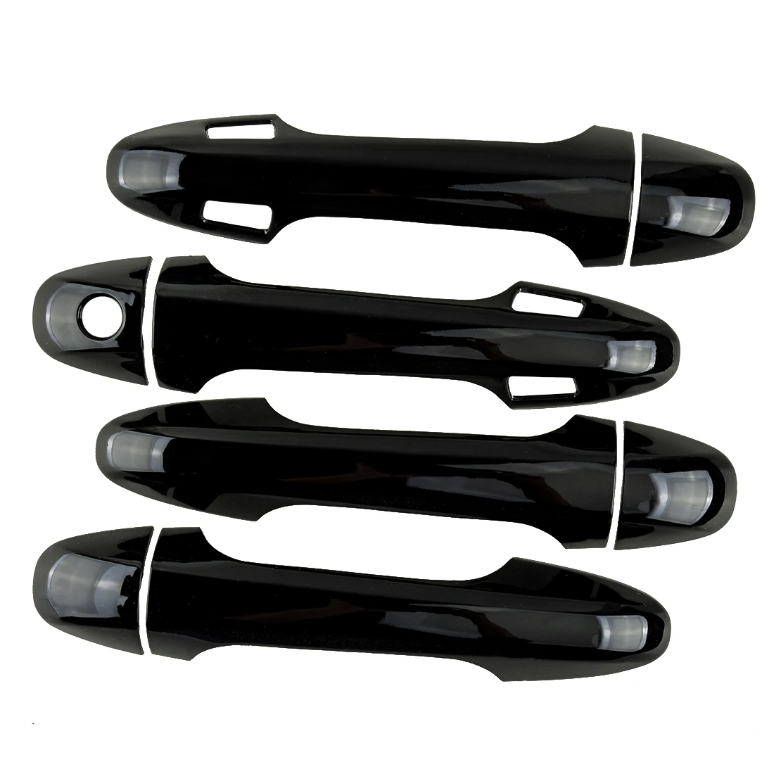 Glossy Black 1 Set Smart Door Handle Cover Trim Cap Fit for Toyota Tacoma 2016 2017 2018 2019 2020 2021 
Glossy Black 1 Set Smart Door Handle Cover Trim Cap Fit for Toyota Tacoma 2016 2017 2018 2019 2020 2021