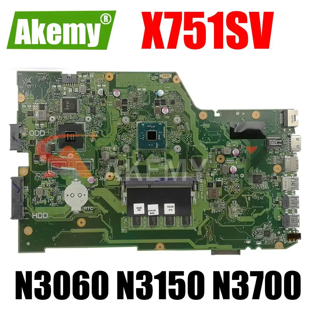 Материнская плата X751SV X751SJ GT920M GT940M GPU 4 Гб ОЗУ N3060 N3150 N3700 для ASUS X751SV X751SJ X751S A751S K751S материнская плата для ноутбука
Материнская плата X751SV X751SJ GT920M GT940M GPU 4 Гб ОЗУ N3060 N3150 N3700 для ASUS X751SV X751SJ X751S A751S K751S материнская плата для ноутбука