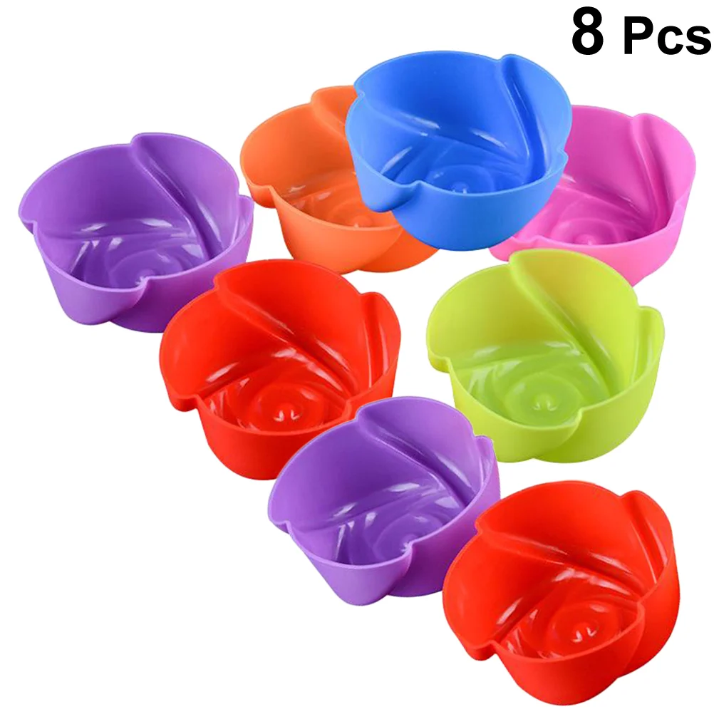 8 Pcs Cupcake Baking Cupcake Liners Reusable Muffin Cups Silicone Muffin Molds Cake Stand Cupcake Mold Silicone Baking Cups
8 Pcs Cupcake Baking Cupcake Liners Reusable Muffin Cups Silicone Muffin Molds Cake Stand Cupcake Mold Silicone Baking Cups