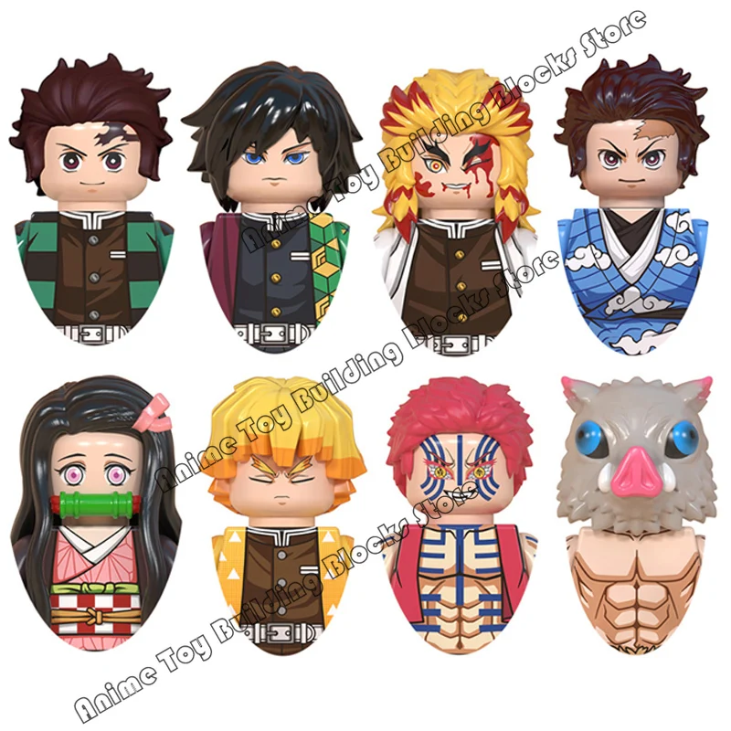 WM6116 Demon Slayer Blocks Building Blocks Tanjirou Nezuko Hashibira Inosuke Mini Action Toy Figures Assemble Nlocks Kids Gifts
WM6116 Demon Slayer Blocks Building Blocks Tanjirou Nezuko Hashibira Inosuke Mini Action Toy Figures Assemble Nlocks Kids Gifts