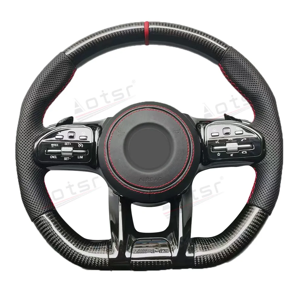 Customized Car Steering Wheel For Mercedes Benz E C A S Class GLA GLC GLB GLE Interior Accessorie Shift Paddle Carbon Fiber
Customized Car Steering Wheel For Mercedes Benz E C A S Class GLA GLC GLB GLE Interior Accessorie Shift Paddle Carbon Fiber