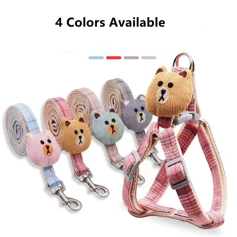 Cute Pet Dog Rope Adjustable Shoulder Strap Dog Chest Strap Small and Medium-sized Dog Cartoon Anti-breakaway Vest Type Leash
Cute Pet Dog Rope Adjustable Shoulder Strap Dog Chest Strap Small and Medium-sized Dog Cartoon Anti-breakaway Vest Type Leash