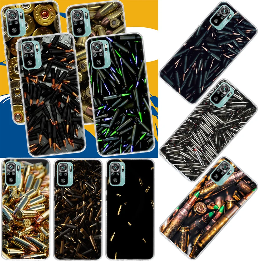 Pistol bullet rifle bullet Phone Case For Xiaomi Poco M3 M4 M2 X3 GT X4 NFC X5 Pro F3 F2 F1 Mi A1 A2 A3 CC9E Note 10 Lite Cover
Pistol bullet rifle bullet Phone Case For Xiaomi Poco M3 M4 M2 X3 GT X4 NFC X5 Pro F3 F2 F1 Mi A1 A2 A3 CC9E Note 10 Lite Cover