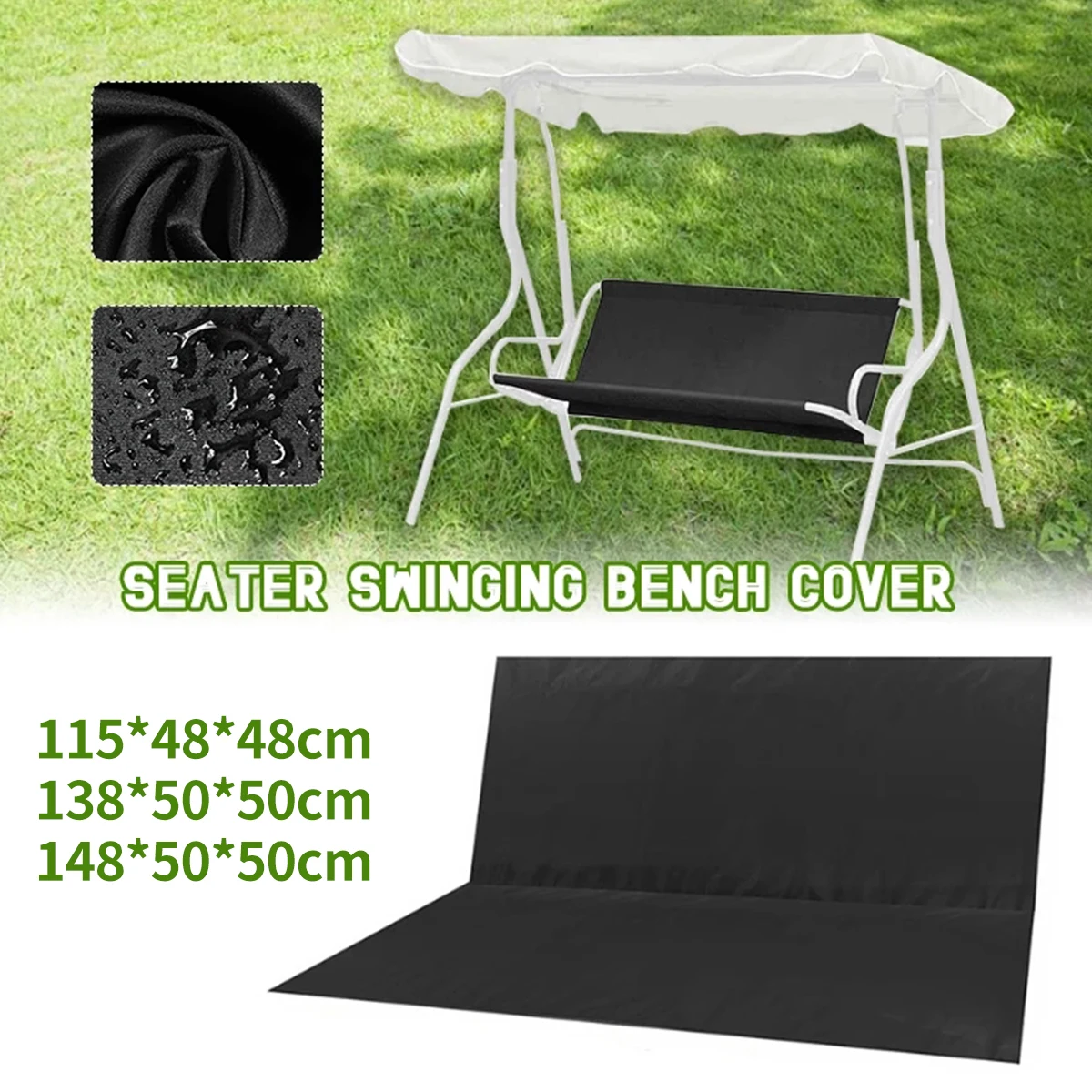 Swing Seat Cover Waterproof Swing Chair Cover Foldable Chair Bench Cover 600D Oxford UV Resistant Swing Seat Furniture Cover
Swing Seat Cover Waterproof Swing Chair Cover Foldable Chair Bench Cover 600D Oxford UV Resistant Swing Seat Furniture Cover