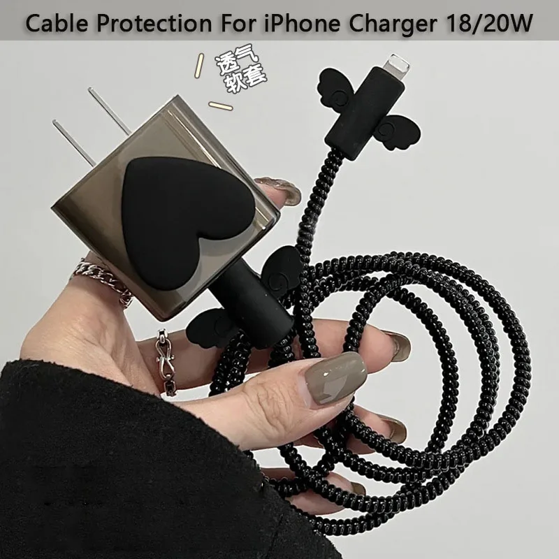 USB Data Cable Protective Cover for IPhone 12 13 Pro 20W 18W Fast Charger Cable Protective Wire Winder Spiral Cable Protection
USB Data Cable Protective Cover for IPhone 12 13 Pro 20W 18W Fast Charger Cable Protective Wire Winder Spiral Cable Protection
