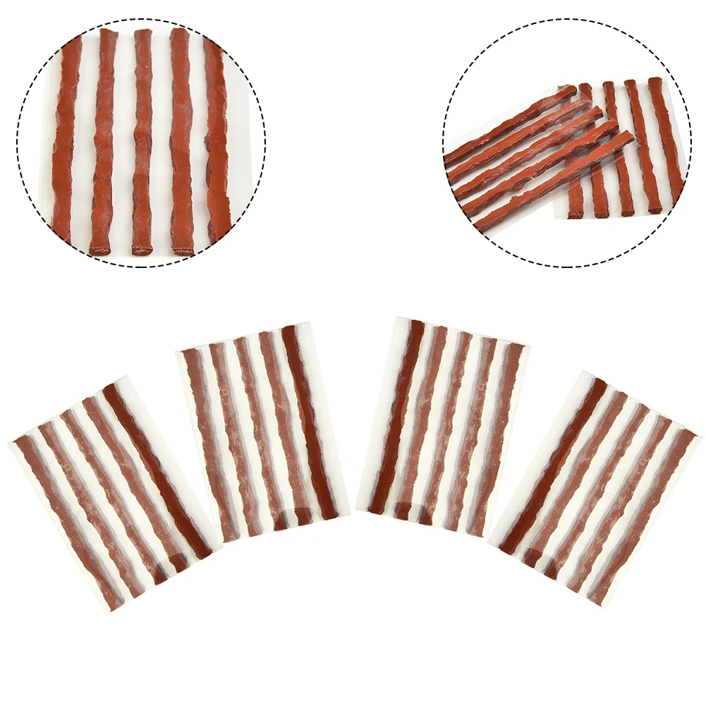 20pcs Tire Tyre Puncture Repair Strip Self Vulcanizing Tire Repair Plug Tubeless Seal Patch For Tyre Maintenance Repair Car Bike
20pcs Tire Tyre Puncture Repair Strip Self Vulcanizing Tire Repair Plug Tubeless Seal Patch For Tyre Maintenance Repair Car Bike