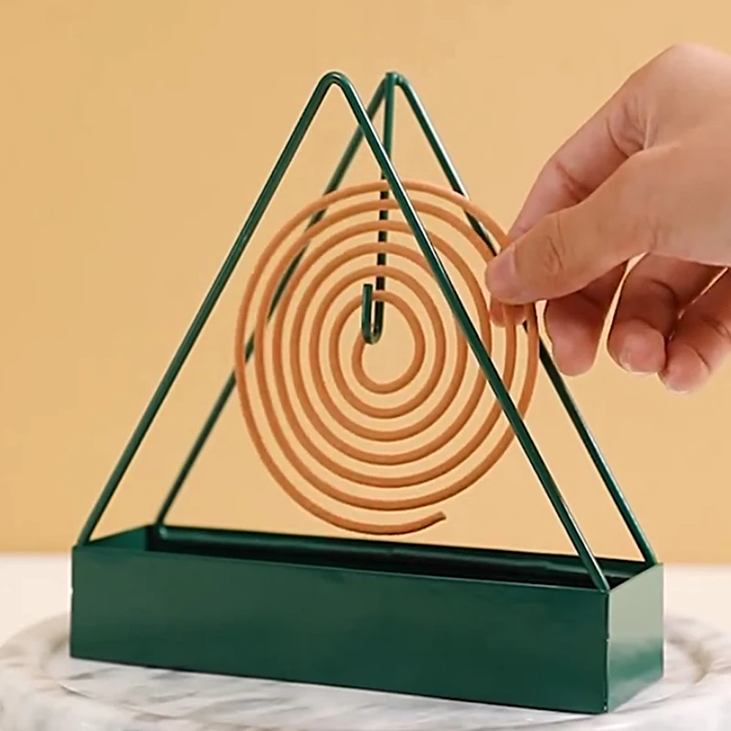 New Arrival Iron Triangle Shaped Durable Metal Mosquito Repellent Anti Mosquitos Tray Mosquito Coil Holder For Home Wholesale
New Arrival Iron Triangle Shaped Durable Metal Mosquito Repellent Anti Mosquitos Tray Mosquito Coil Holder For Home Wholesale