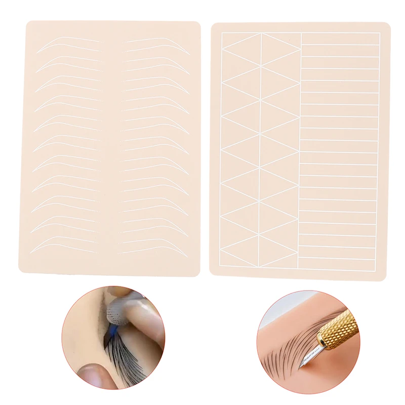 1PCS Microblading Supplies Eyebrow Practice Latex Skin Permanent Makeup Eyebrow Tattoo Training Both Side No Ink Needed
1PCS Microblading Supplies Eyebrow Practice Latex Skin Permanent Makeup Eyebrow Tattoo Training Both Side No Ink Needed