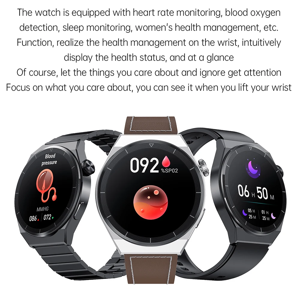 Мужские Смарт-часы 2022*390 HD AMOLED экран IP68 водонепроницаемые спортивные с Bluetooth для