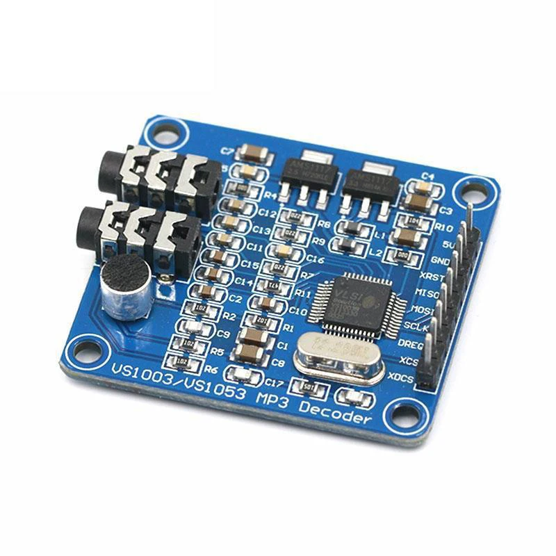 1/2/5/10/30Pcs VS1003B MP3 Decoding Module Onboard Microphone STM32 Microcontroller Development Board Accessories
1/2/5/10/30Pcs VS1003B MP3 Decoding Module Onboard Microphone STM32 Microcontroller Development Board Accessories