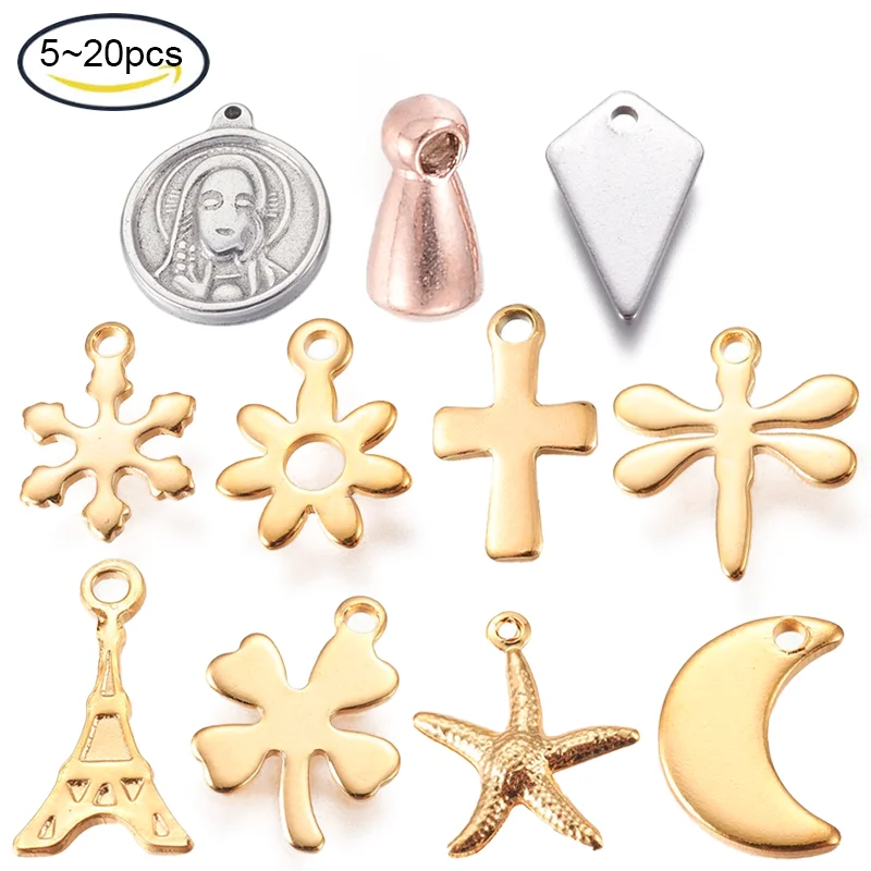 5~20pcs 304 Stainless Steel Charms Starfish Sea Stars Golden Pendants For DIY Jewelry Making 17x15x2mm Hole: 1mm
5~20pcs 304 Stainless Steel Charms Starfish Sea Stars Golden Pendants For DIY Jewelry Making 17x15x2mm Hole: 1mm