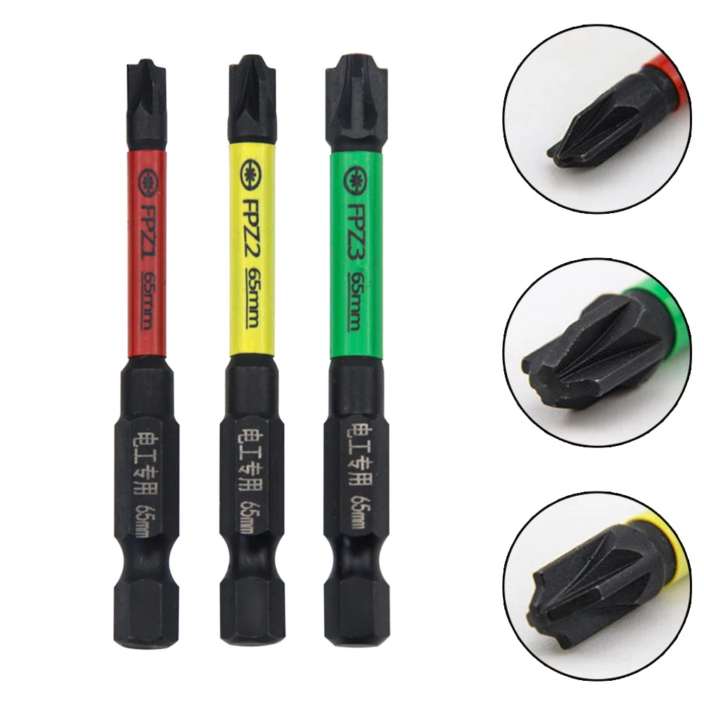65mm Magnetic Special Slotted Cross PZ Screwdriver Bits FPZ1 FPZ2 FPZ3 For Circuit Breakers Electric Tools For Electrician
65mm Magnetic Special Slotted Cross PZ Screwdriver Bits FPZ1 FPZ2 FPZ3 For Circuit Breakers Electric Tools For Electrician