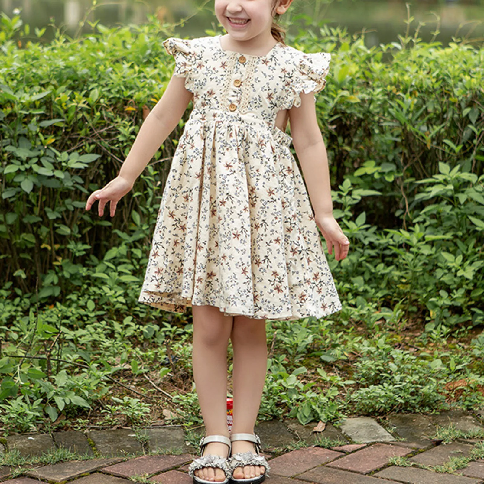 Stylish Baby Dress Floral Print A-line Cotton Lacework Large Hemline Party Sweet Dress Elegant Baby Suit Girl Toddler Kid Cloth
Stylish Baby Dress Floral Print A-line Cotton Lacework Large Hemline Party Sweet Dress Elegant Baby Suit Girl Toddler Kid Cloth