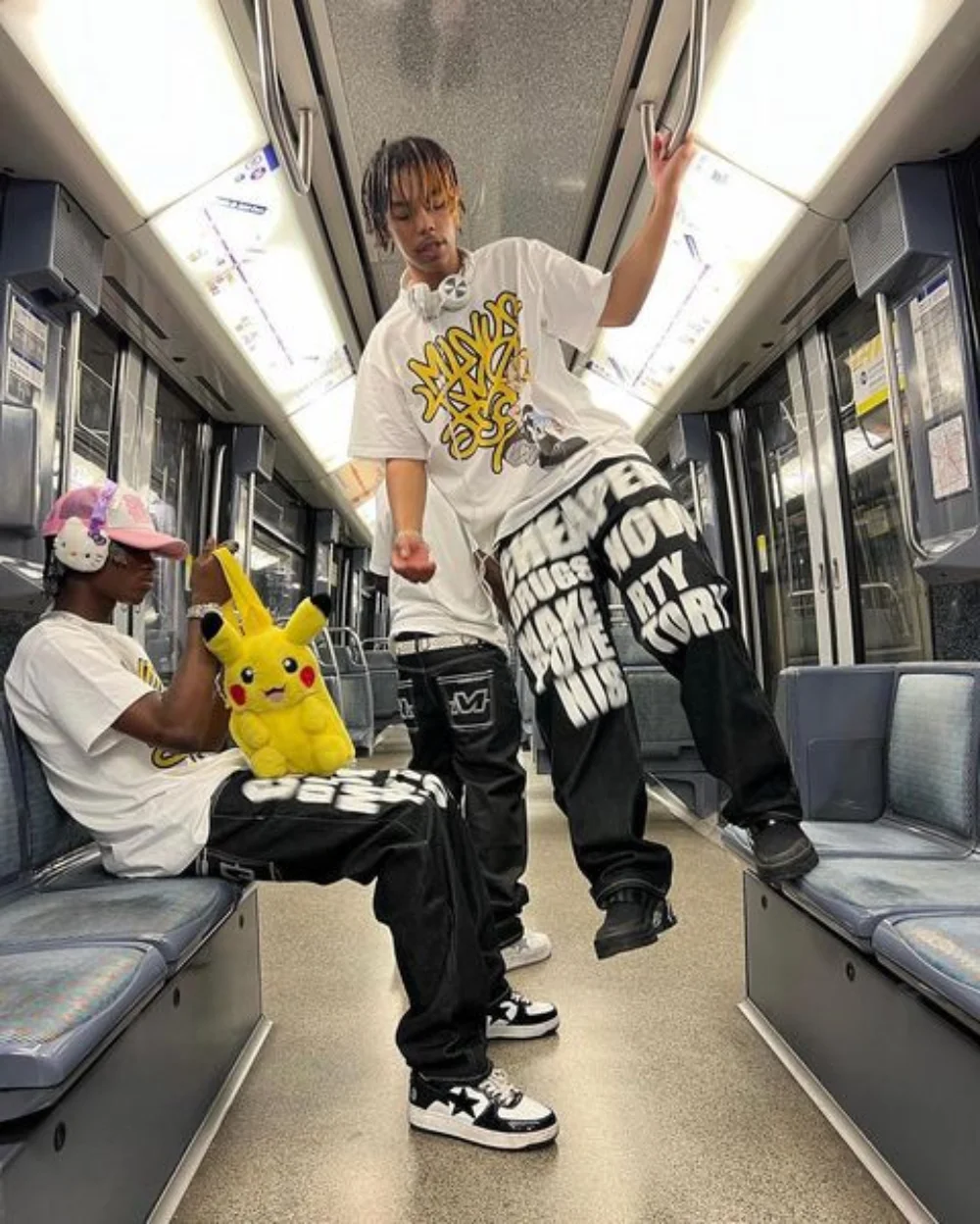Y2K Jeans Harajuku Hip Hop Letter Graphic Print Baggy Jeans Black Pants Mens 2023 New Hot Punk Rock Wide Leg Trousers Streetwear
Y2K Jeans Harajuku Hip Hop Letter Graphic Print Baggy Jeans Black Pants Mens 2023 New Hot Punk Rock Wide Leg Trousers Streetwear
