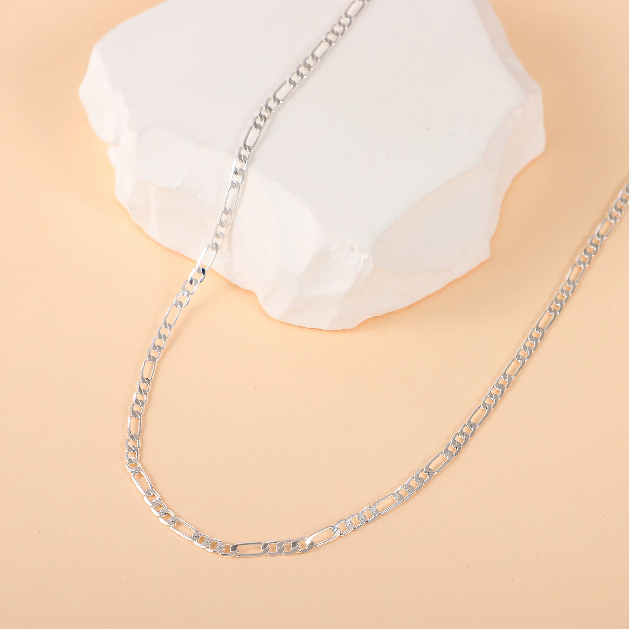 Gold-Color Chain Necklace For Women Wholesale Fashion Jewelry 2023 New Cheap 18 20 22 24 26 28 30 Inch Length Figaro Chains
Gold-Color Chain Necklace For Women Wholesale Fashion Jewelry 2023 New Cheap 18 20 22 24 26 28 30 Inch Length Figaro Chains