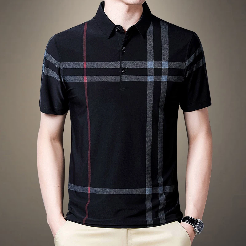 2022New Summer Fashion Mens PoloShirt Short Sleeve Polo Business T Shirt Print Slim Fit Clothing Streetwear Casual Men Sport Top
2022New Summer Fashion Mens PoloShirt Short Sleeve Polo Business T Shirt Print Slim Fit Clothing Streetwear Casual Men Sport Top