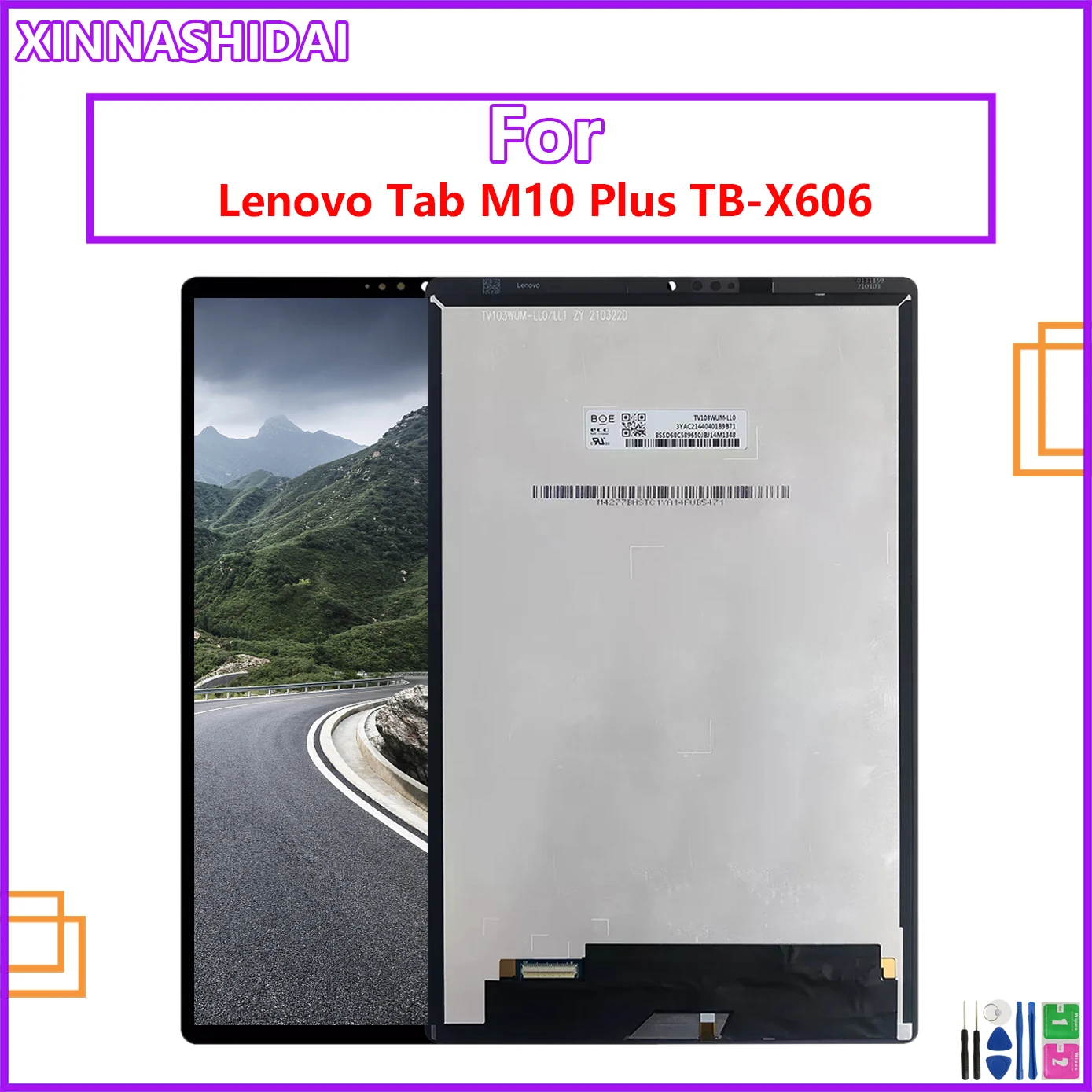 10,3 дюймовый 100% протестированный ЖК-дисплей для Lenovo Tab M10 Plus X606 Φ дисплей сенсорный экран дигитайзер для планшета в сборе
10,3 дюймовый 100% протестированный ЖК-дисплей для Lenovo Tab M10 Plus X606 Φ дисплей сенсорный экран дигитайзер для планшета в сборе