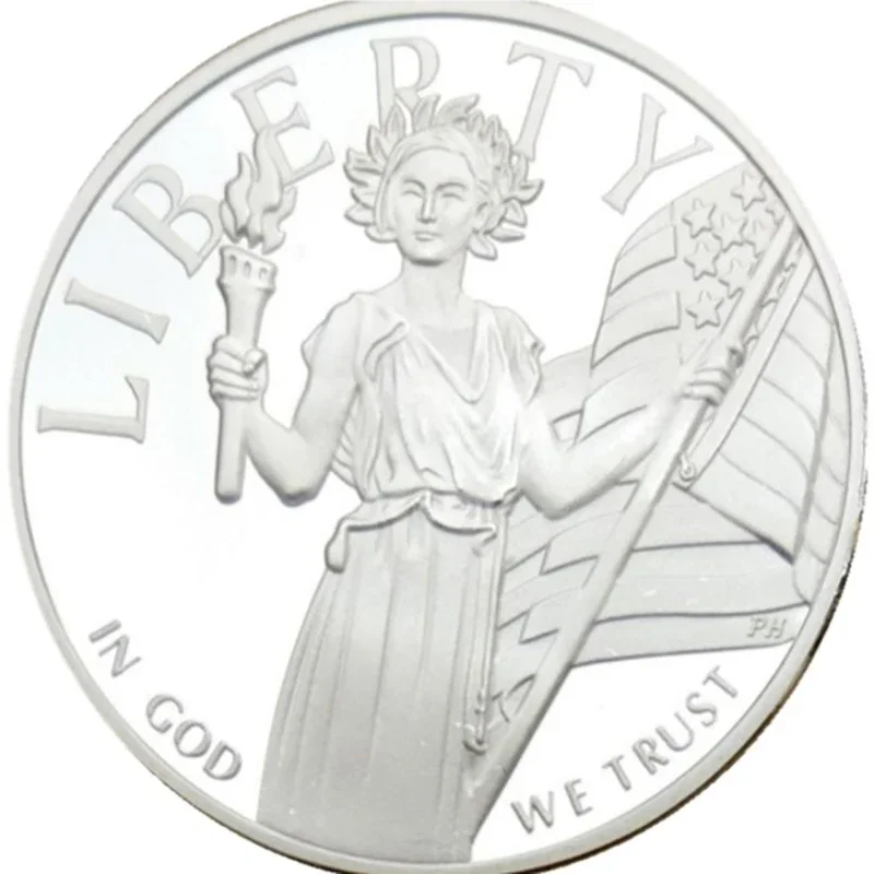 Американская Статуя Свободы креативные посеребренные коллекционные предметы отличные подарочные монеты-копия орла памятные монеты