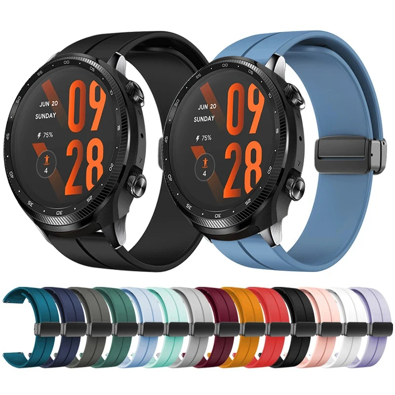 Magnetic Folding Buckle Band for Ticwatch Pro 3 Ultra Silicone Strap for Ticwatch Pro 3 Watchband Bracelet
Magnetic Folding Buckle Band for Ticwatch Pro 3 Ultra Silicone Strap for Ticwatch Pro 3 Watchband Bracelet