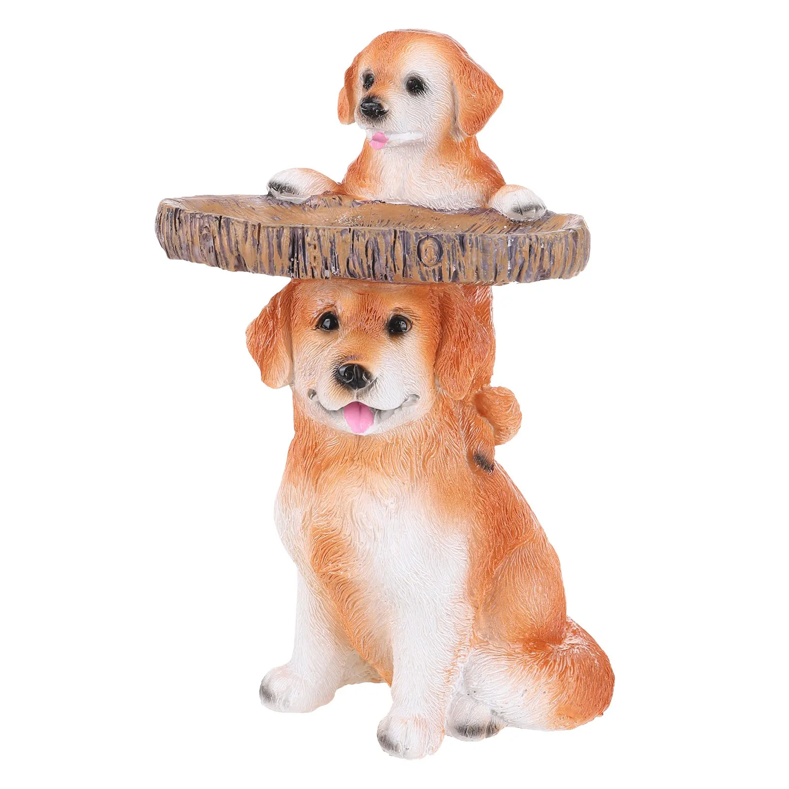 Birdbaths Playful Golden Retriever Puppies Resin Birdbath Hand-Painted All-Weather Wood-Look Resin Landscape and Garden Accent
Birdbaths Playful Golden Retriever Puppies Resin Birdbath Hand-Painted All-Weather Wood-Look Resin Landscape and Garden Accent