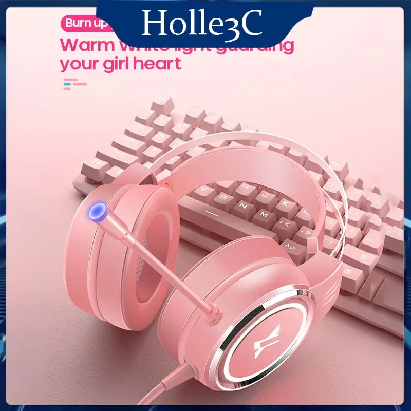 For Phone Pc Headset 7.1 Surround Sound Head-mounted Gaming Headphones Professional Gamer High Sound Quality Gaming Headset
For Phone Pc Headset 7.1 Surround Sound Head-mounted Gaming Headphones Professional Gamer High Sound Quality Gaming Headset