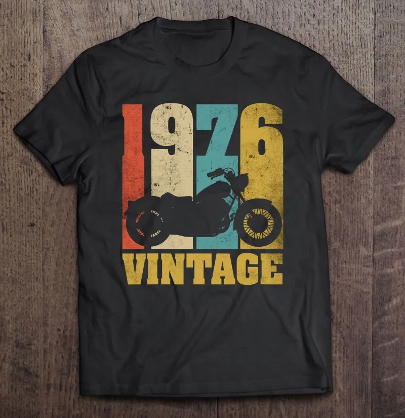 45Th Birthday Biker 45 Years Motocycle Vintage 1976 Ver2 T Shirt T Shirt Manga Top Tops T Shirt Women Korean Style T-Shirts
45Th Birthday Biker 45 Years Motocycle Vintage 1976 Ver2 T Shirt T Shirt Manga Top Tops T Shirt Women Korean Style T-Shirts