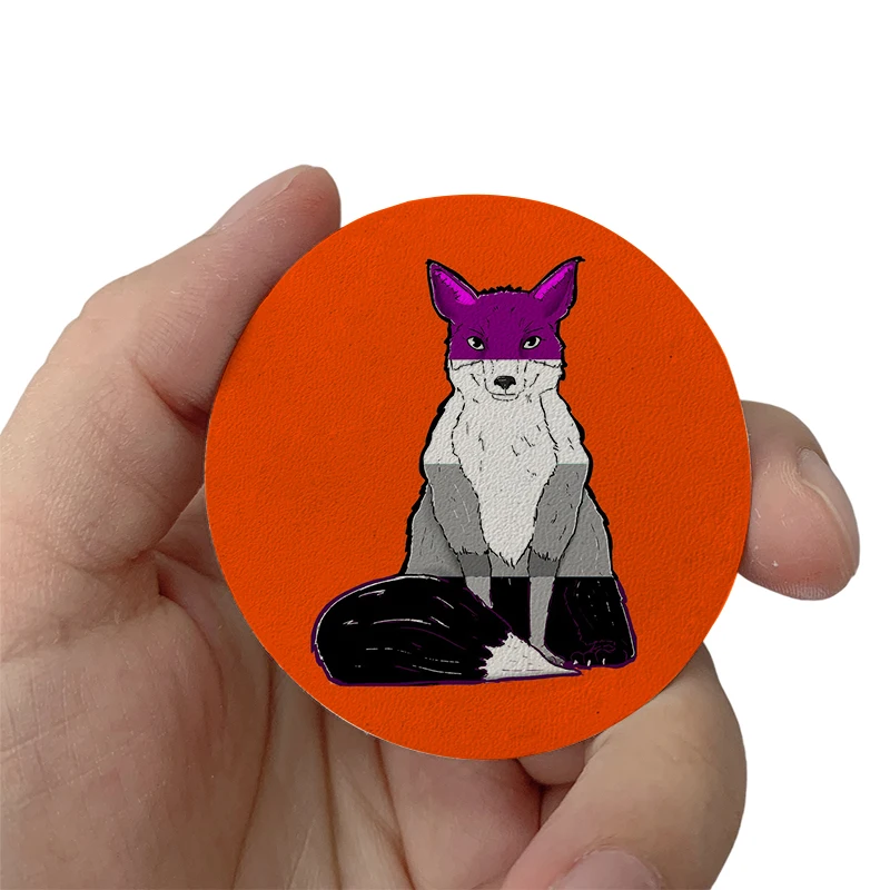 Asexual Pride Fox Patches Clothes Hats Jackets Patch Stickers Iron On Patches thermoadhesive Leather Decoration Stickers
Asexual Pride Fox Patches Clothes Hats Jackets Patch Stickers Iron On Patches thermoadhesive Leather Decoration Stickers