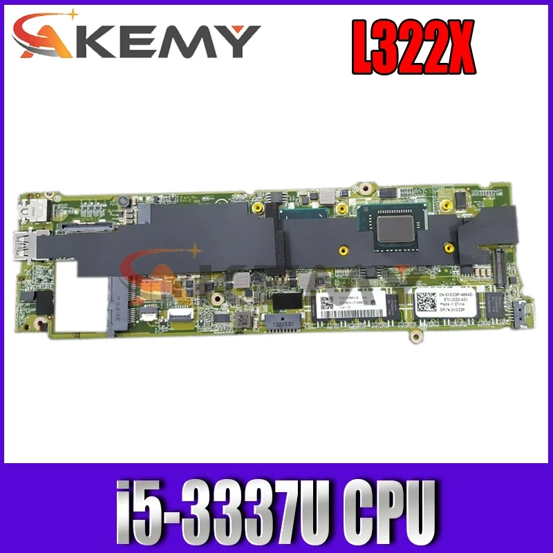 Akemy CN-01TTM0 01TTM0 1TTM0 laptop motherboard For dell XPS 13 L322X DAD13AMBCD1 i5-3337U 1.8GHZ 4GB Ram Main board tested
Akemy CN-01TTM0 01TTM0 1TTM0 laptop motherboard For dell XPS 13 L322X DAD13AMBCD1 i5-3337U 1.8GHZ 4GB Ram Main board tested