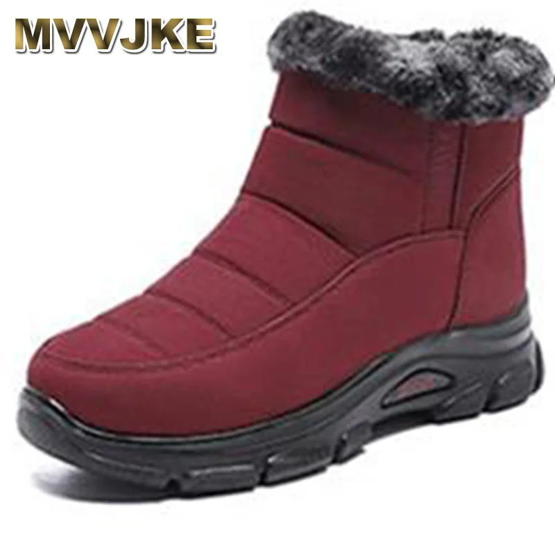 Snow Women Boots Plush Women Shoes Zip Platform Shoes Woman Fur Ankle Boots Waterproof Plus Size Winter Shoes Botas Mujer
Snow Women Boots Plush Women Shoes Zip Platform Shoes Woman Fur Ankle Boots Waterproof Plus Size Winter Shoes Botas Mujer